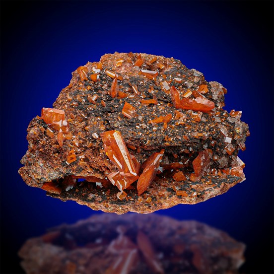 Wulfenite-Red Cloud Mine |  Silver District | La Paz Co. | Arizona | USA